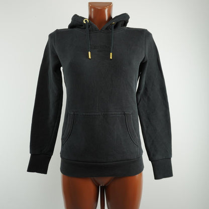 Women's Hoodie Superdry. Black. S. Used. Good