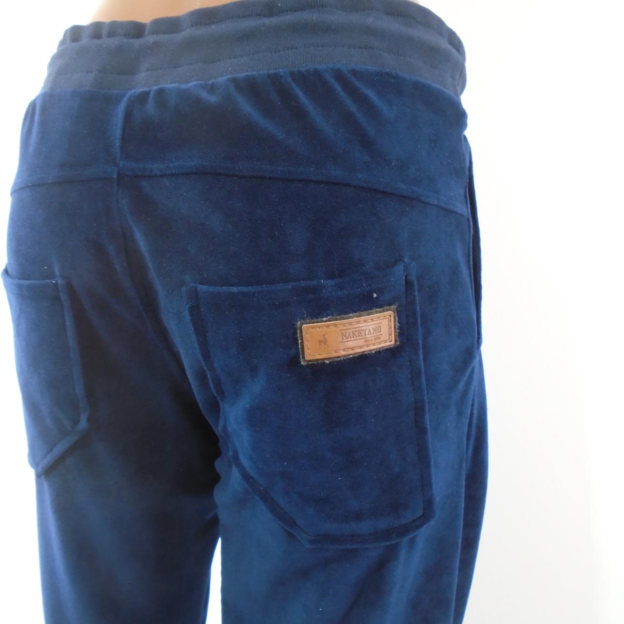 Pantalones de mujer Naketano. Azul oscuro. S. Usado. Satisfactorio