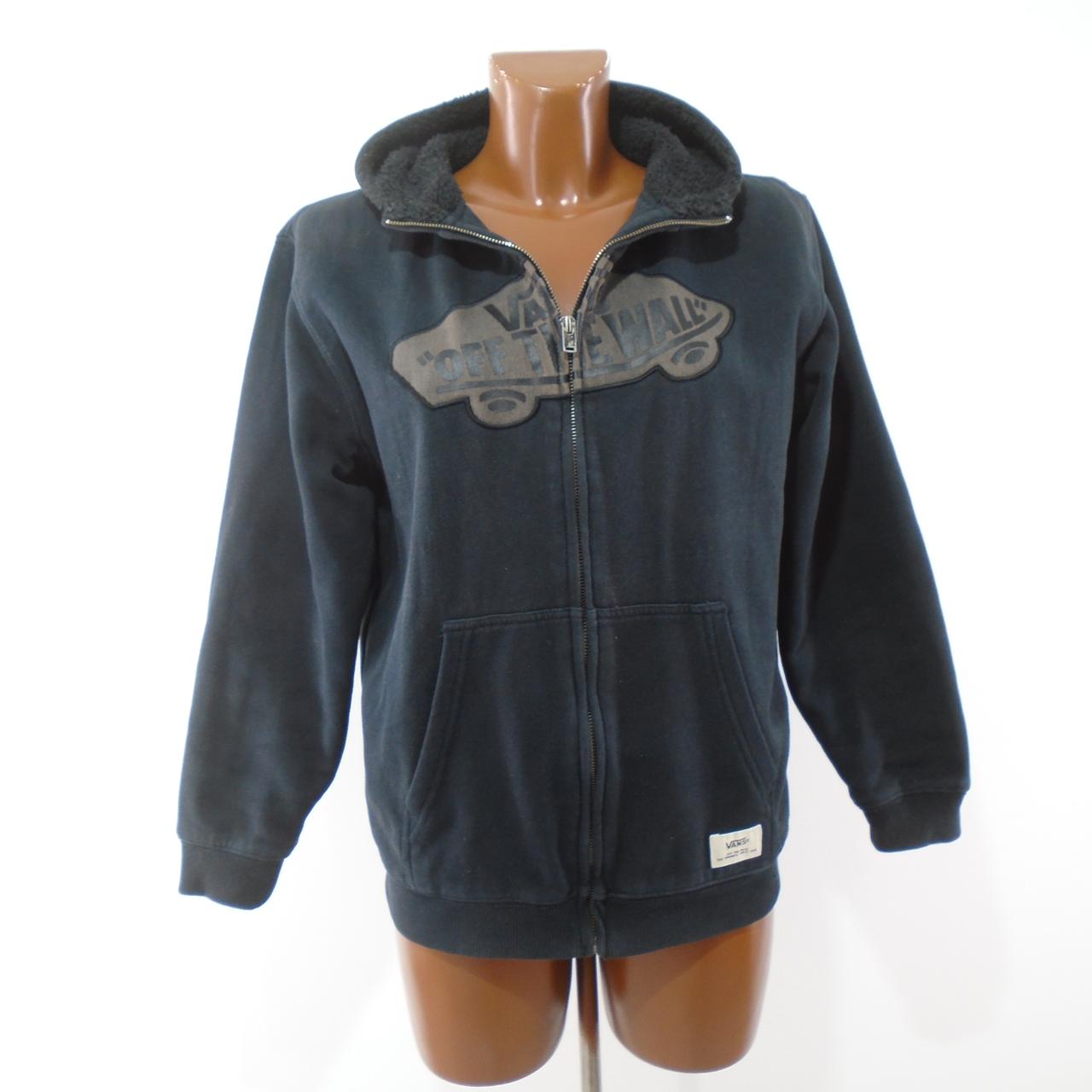 Men's Hoodie vans. Black. XL. Used. Satisfactory