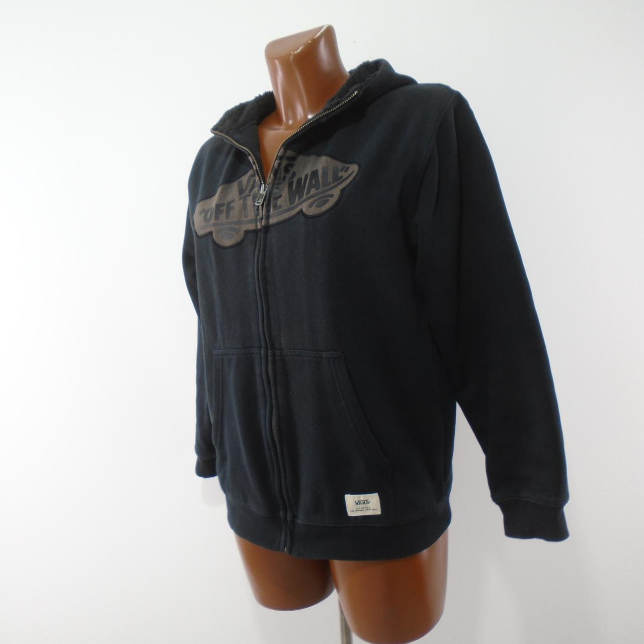 Men's Hoodie vans. Black. XL. Used. Satisfactory