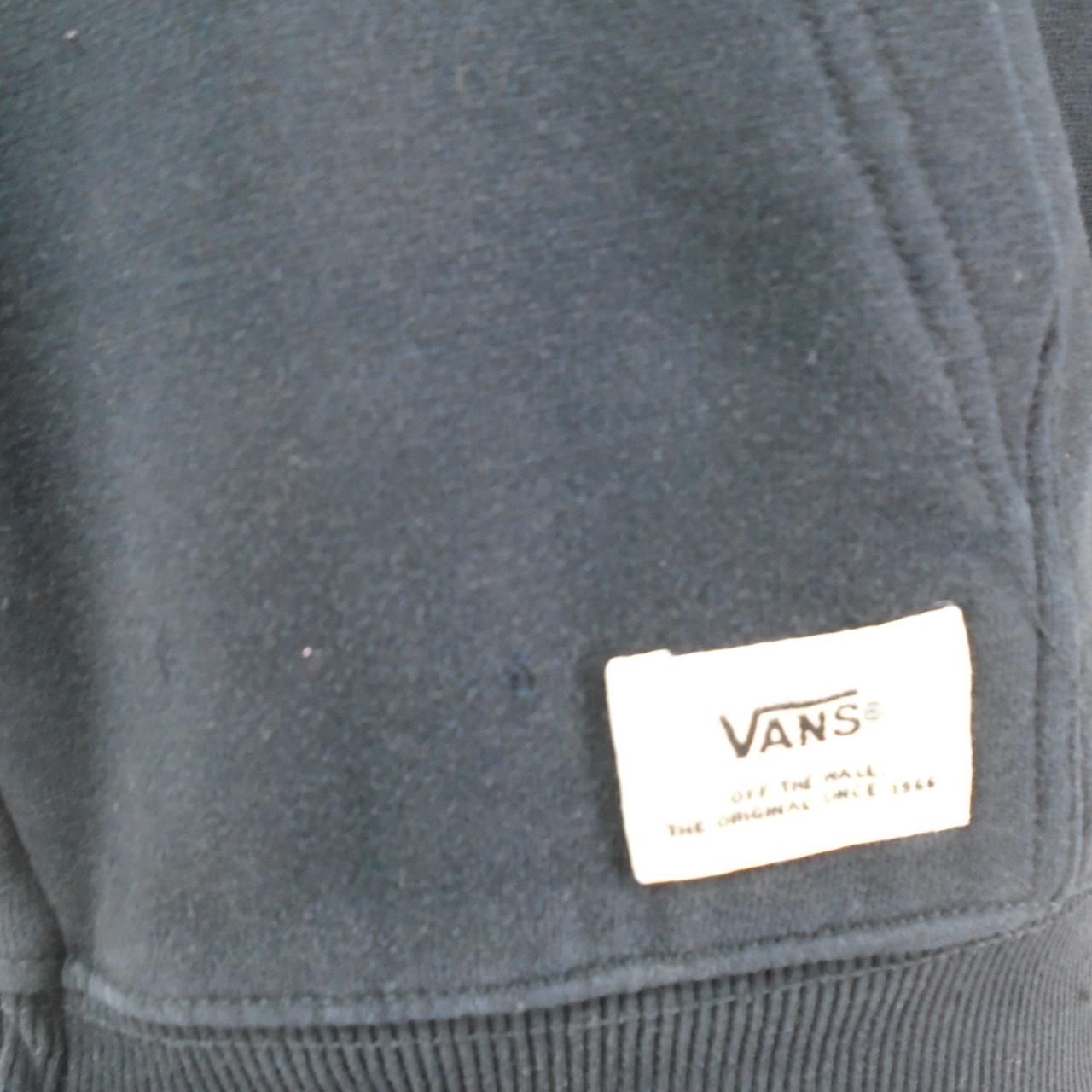 Men's Hoodie vans. Black. XL. Used. Satisfactory