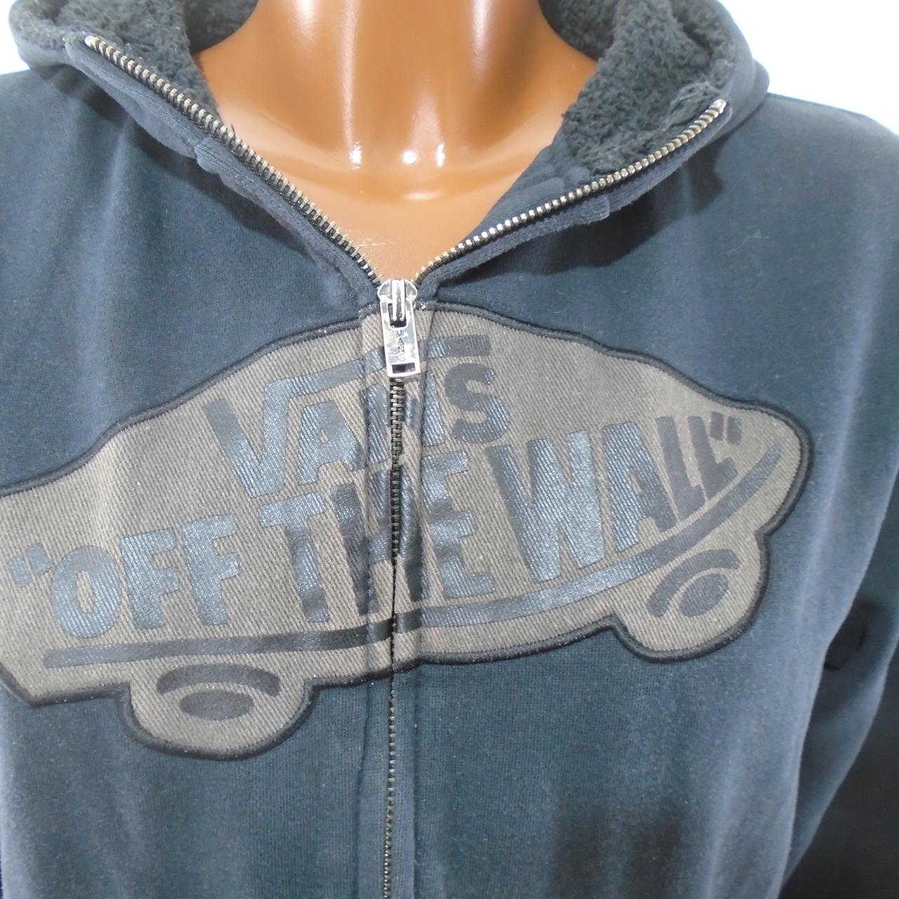 Men's Hoodie vans. Black. XL. Used. Satisfactory