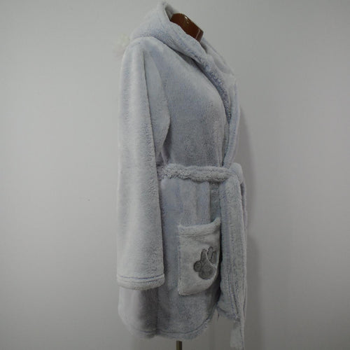 Detalle bathrobe mujer Primark violeta 2XS