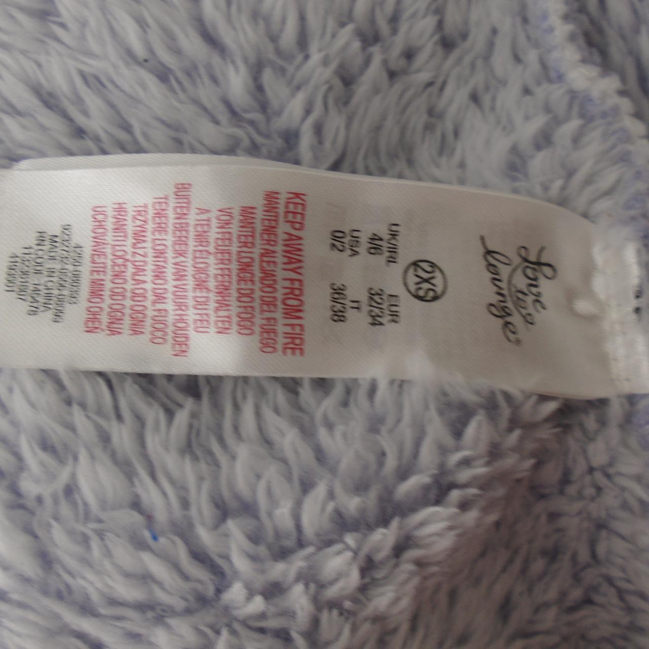 Women's Bathrobe Primark. Violet. 2XS. Used. Good