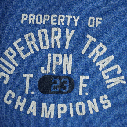 Men's Hoodie Superdry. Blue. M. Used. Satisfactory