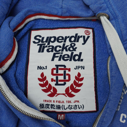 Men's Hoodie Superdry. Blue. M. Used. Satisfactory