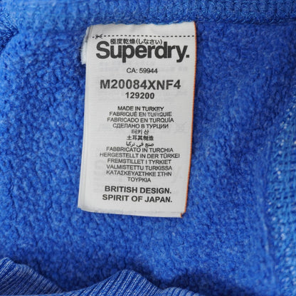 Men's Hoodie Superdry. Blue. M. Used. Satisfactory