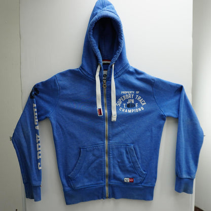 Men's Hoodie Superdry. Blue. M. Used. Satisfactory