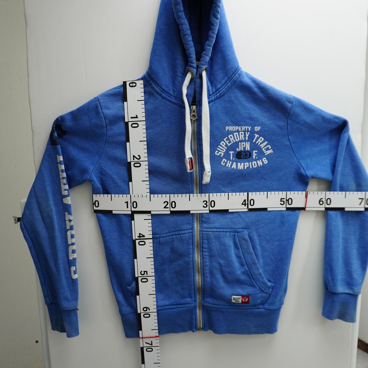 Men's Hoodie Superdry. Blue. M. Used. Satisfactory