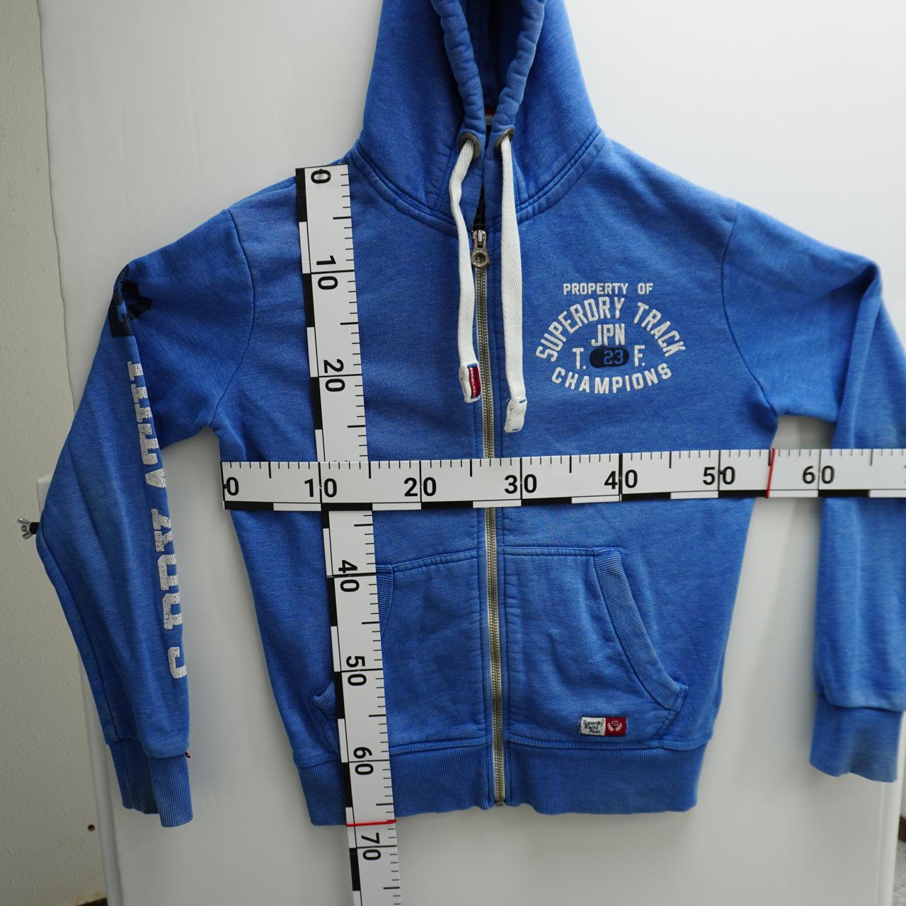 Men's Hoodie Superdry. Blue. M. Used. Satisfactory