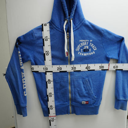 Men's Hoodie Superdry. Blue. M. Used. Satisfactory