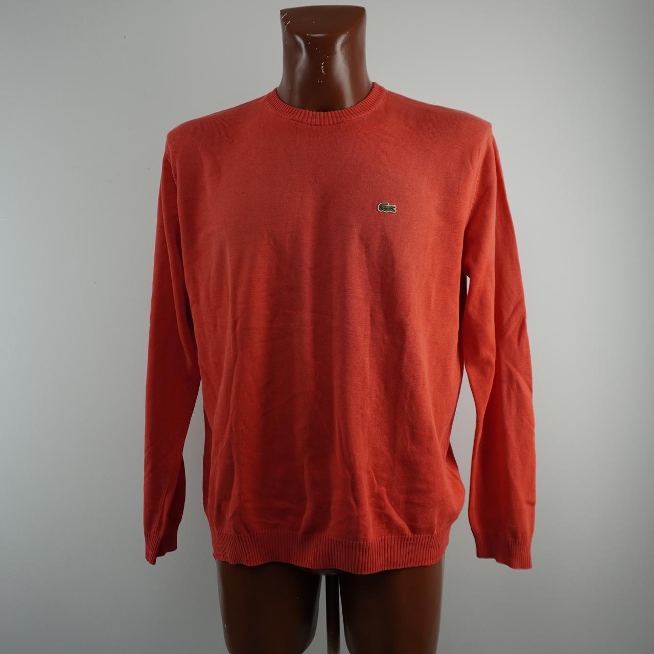 Men's Sweater Lacoste. Coral. XXL. Used. Good