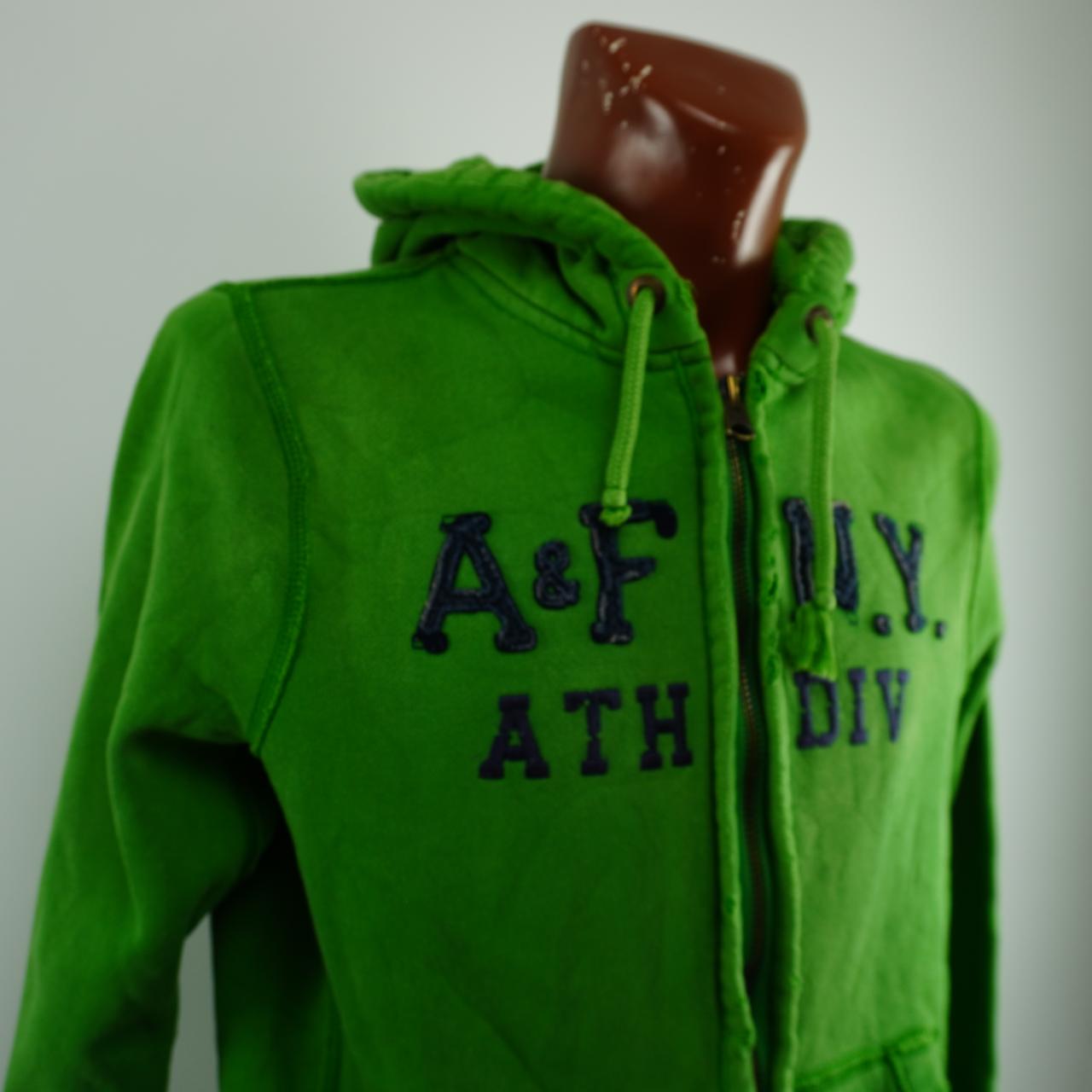 Men's Hoodie Abercrombie & Fitch. Green. XXL. Used. Good