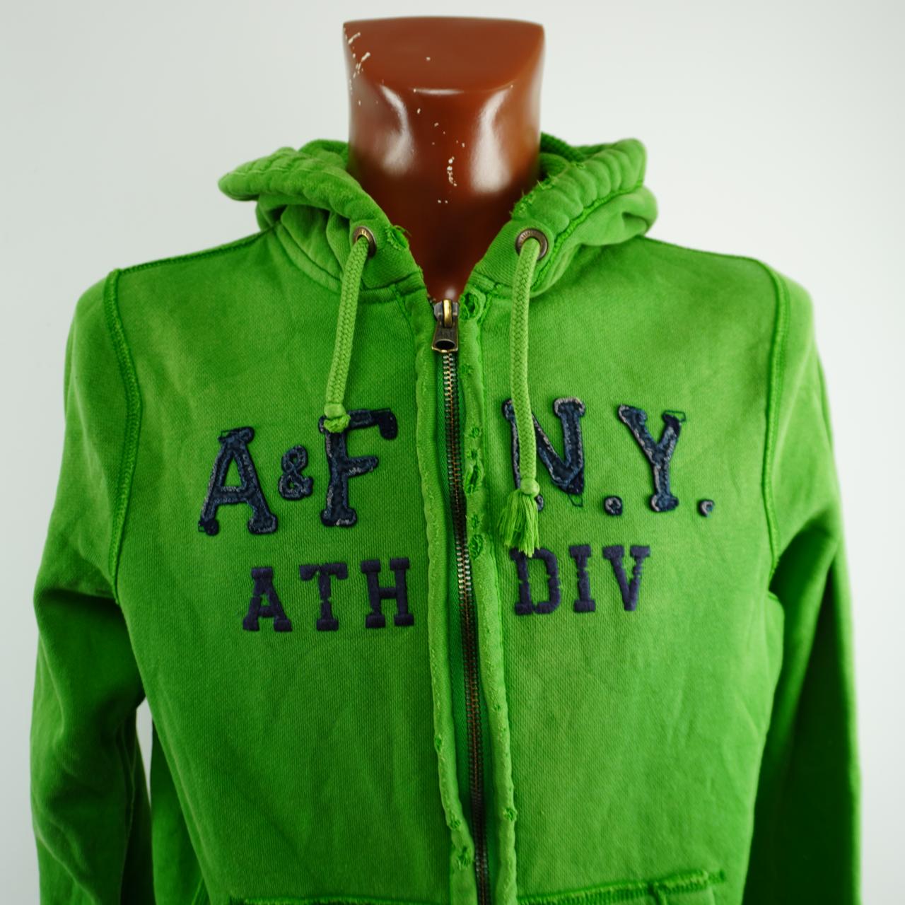 Men's Hoodie Abercrombie & Fitch. Green. XXL. Used. Good