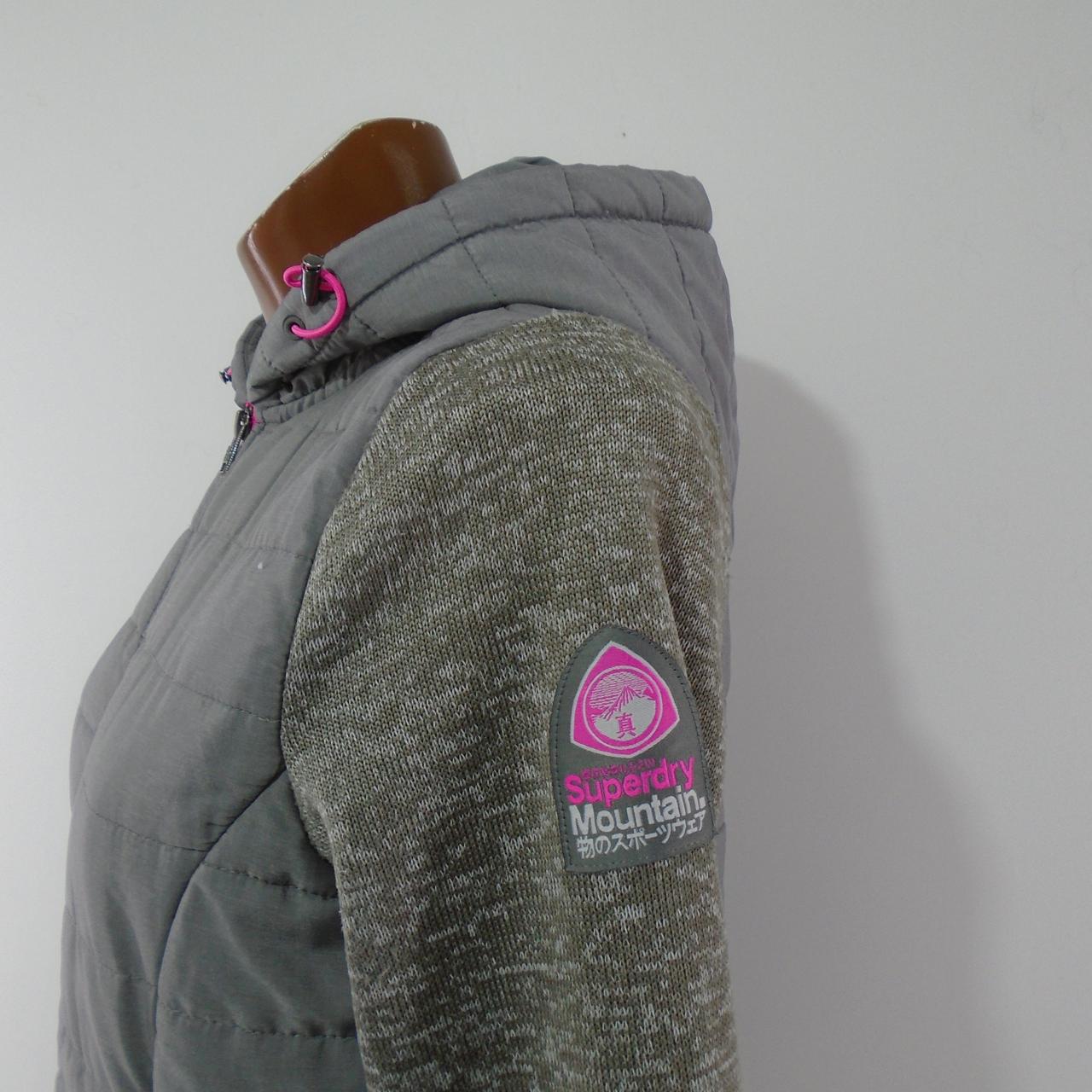 Women's Jacket Superdry. Grey. M. Used. Good