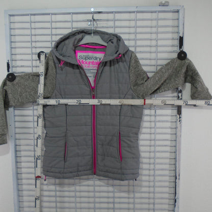 Women's Jacket Superdry. Grey. M. Used. Good