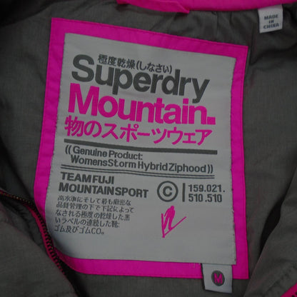 Chaqueta para mujer Superdry. Gris. M.Usado. Bien