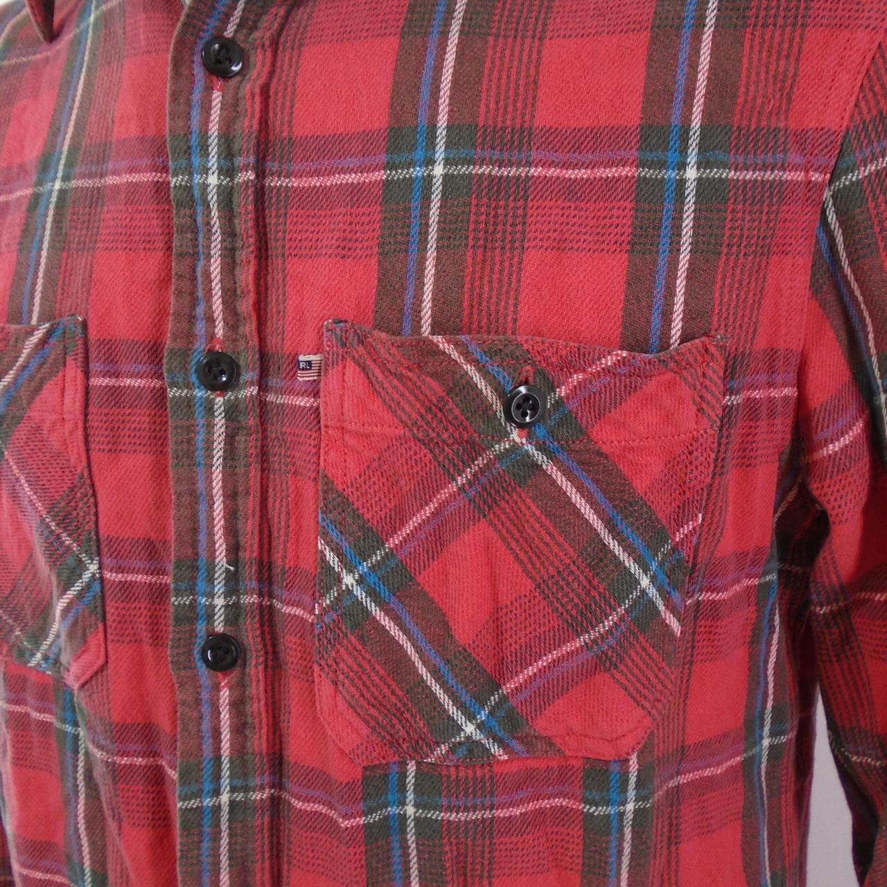 Men's Shirt Ralph Lauren. Red. M. Used. Good