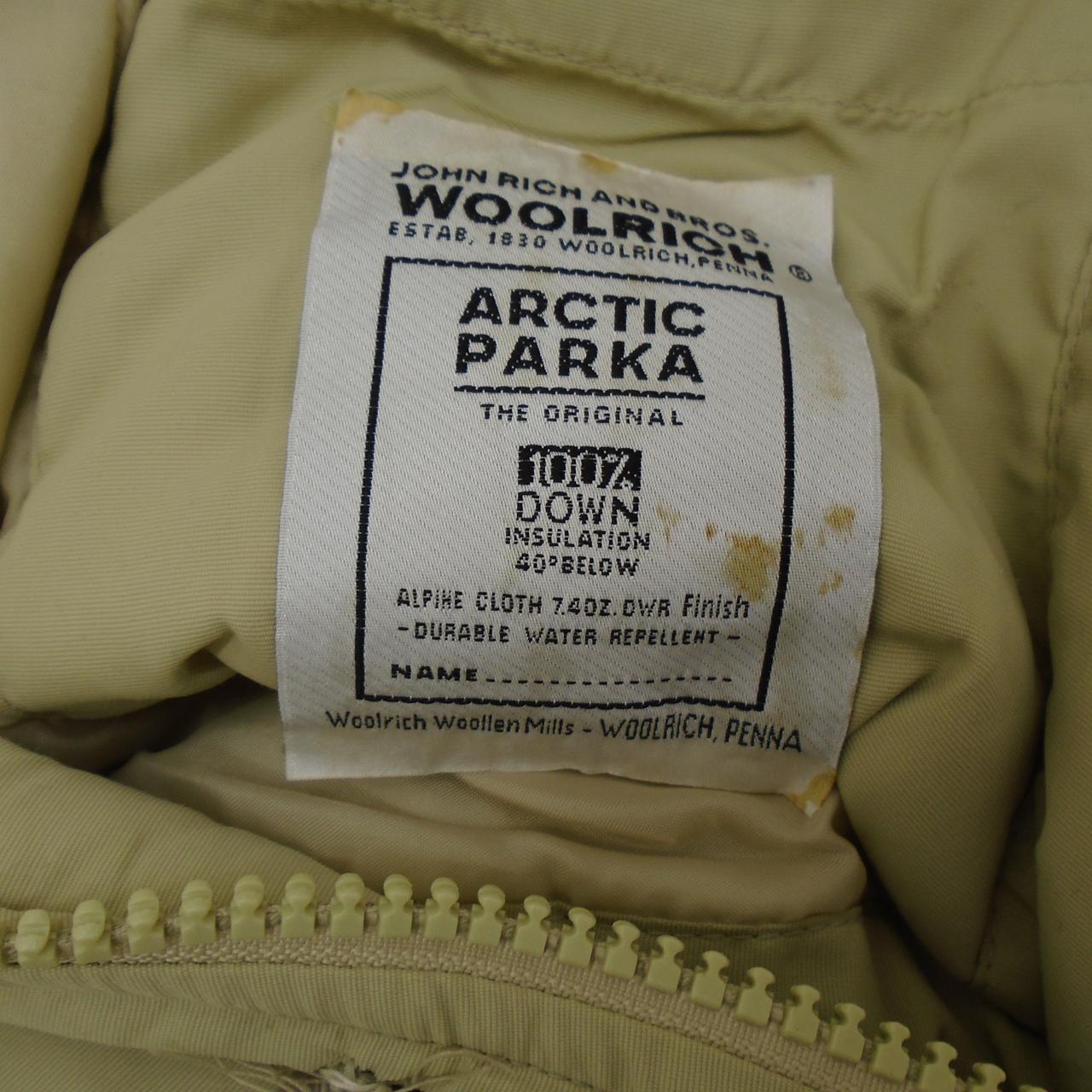 Men's Jacket woolrich. Beige. XL. Used. Good