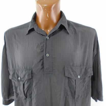 Camiseta de hombre Angelo Litrico. Gris. Talla L. Usada. Buena