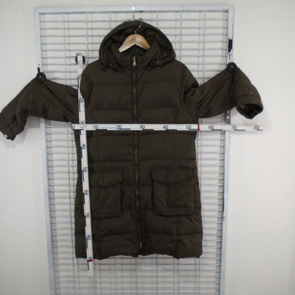 Women's Coat Tommy Hilfiger. Brown. L. Used. Good