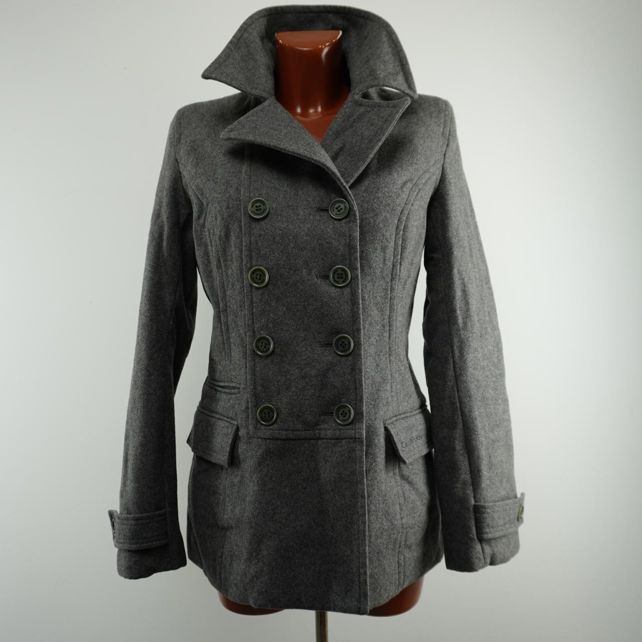 Women's Coat Calvin Klein. Grey. M. Used. Good