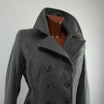 Women's Coat Calvin Klein. Grey. M. Used. Good