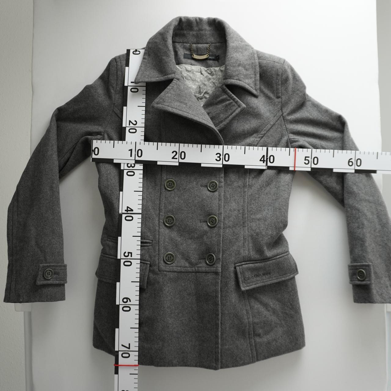 Women's Coat Calvin Klein. Grey. M. Used. Good