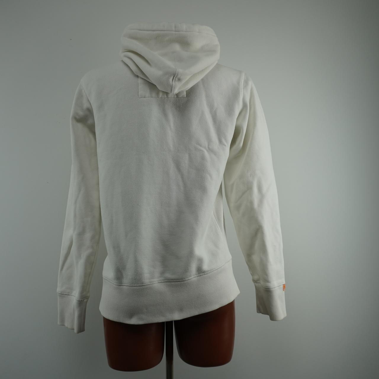 Women's Hoodie Superdry. White. S. Used. Good