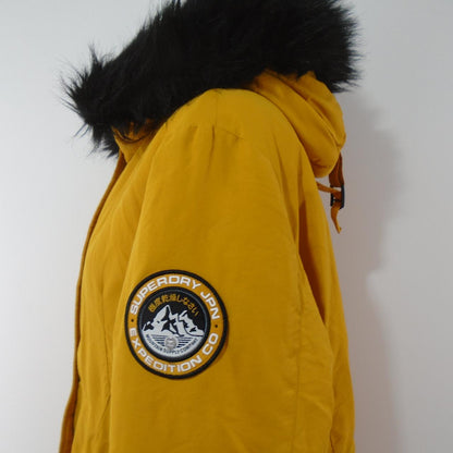 Women's Parka Superdry. Yellow. XXL. Used. Very good