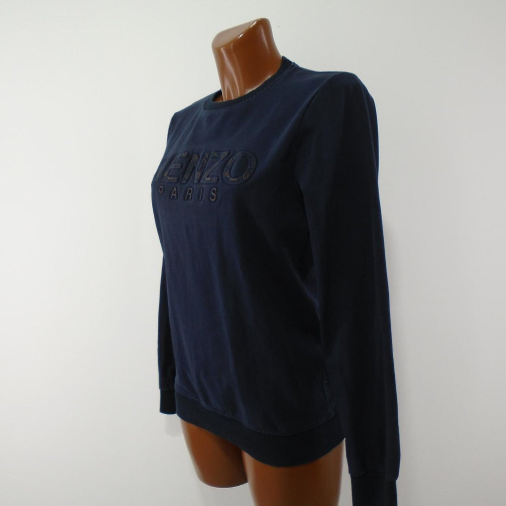 Women's Sweatshirt Kenzo. Dark Blue. M. Used. Good