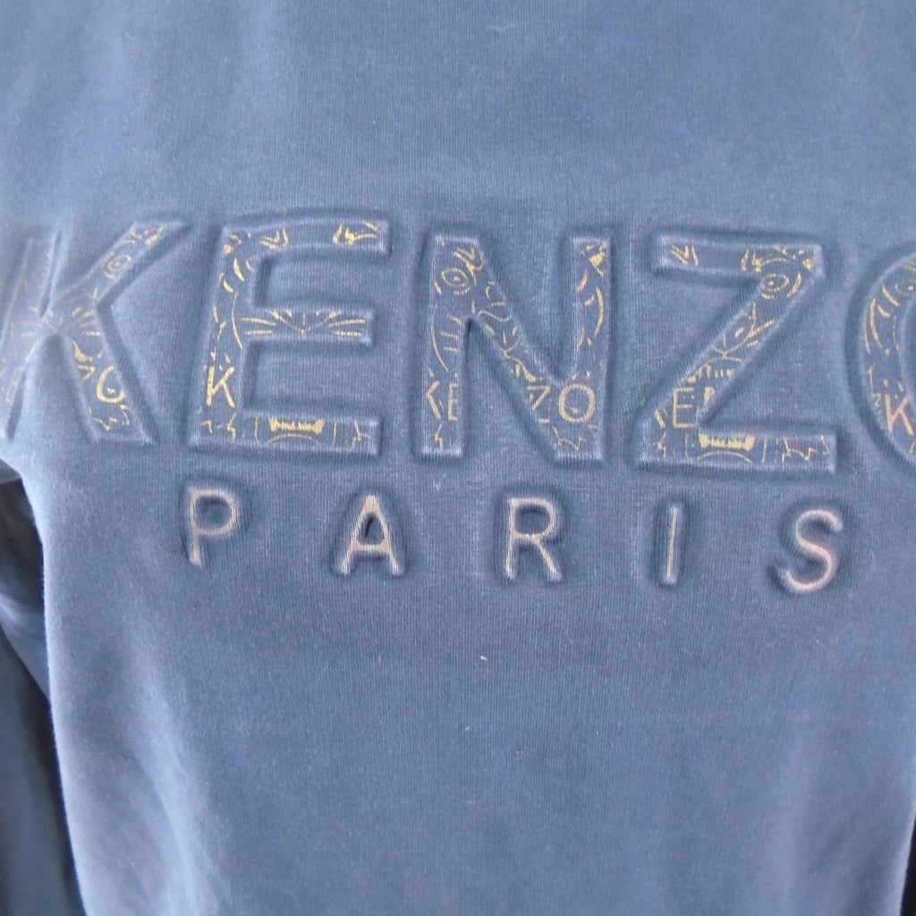 Women's Sweatshirt Kenzo. Dark Blue. M. Used. Good