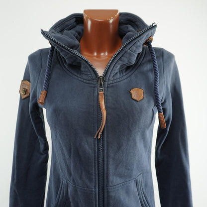 Women's Hoodie Naketano. Dark blue. S. Used. Good