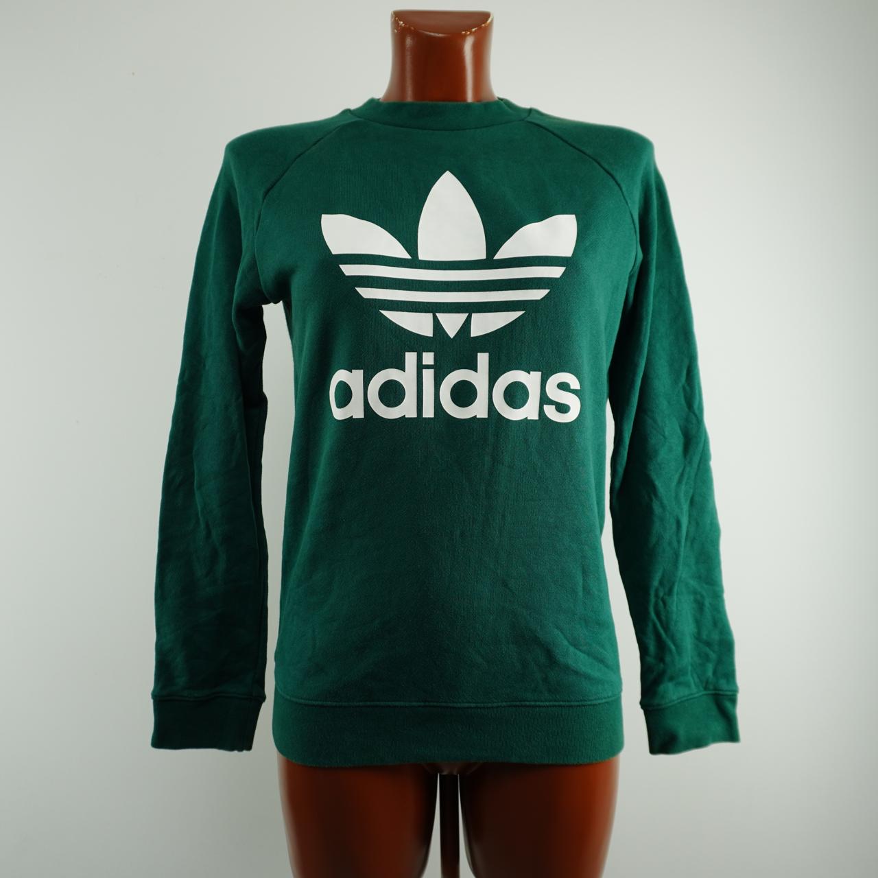 Women's Sweatshirt Adidas. Green. M. Used. Good