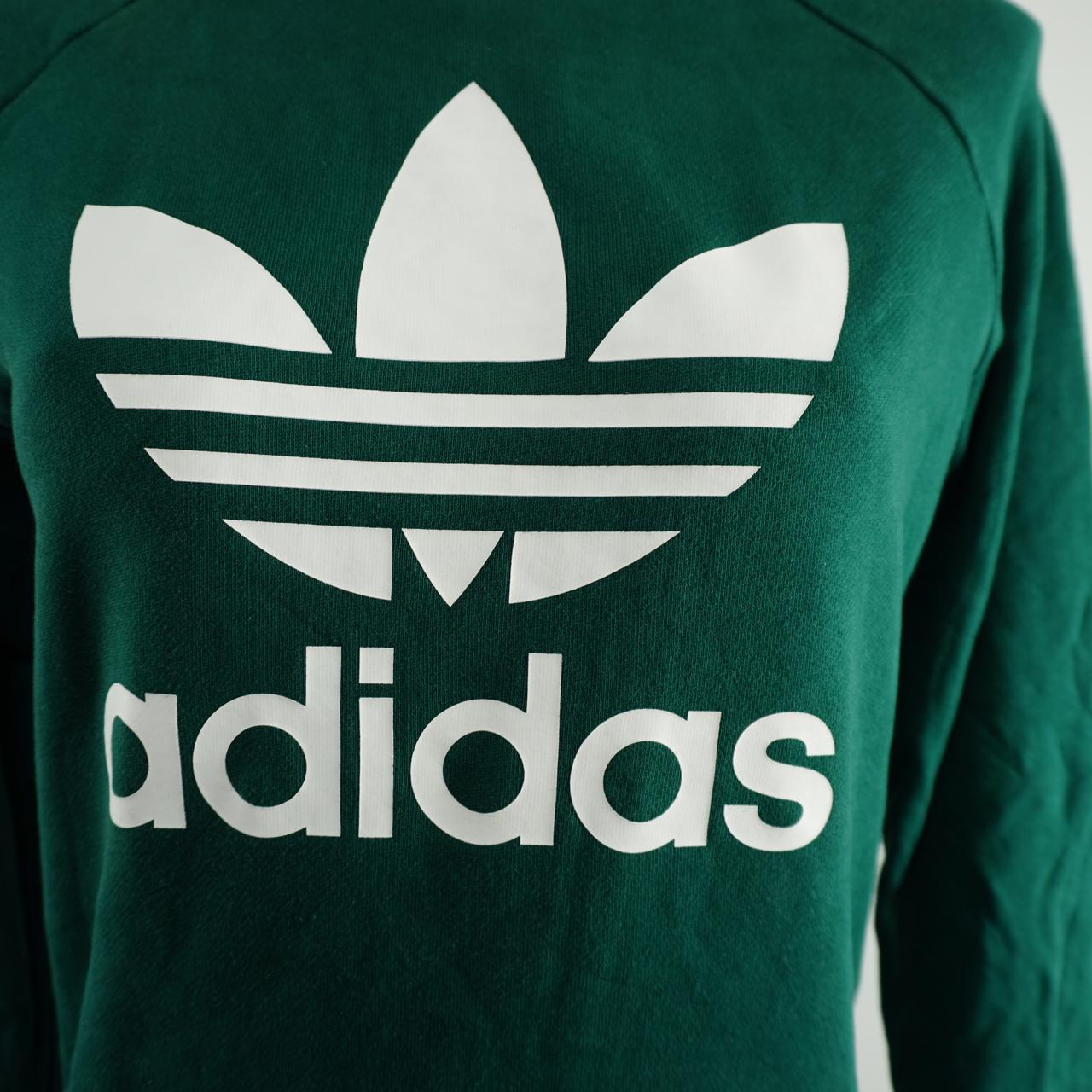 Women's Sweatshirt Adidas. Green. M. Used. Good