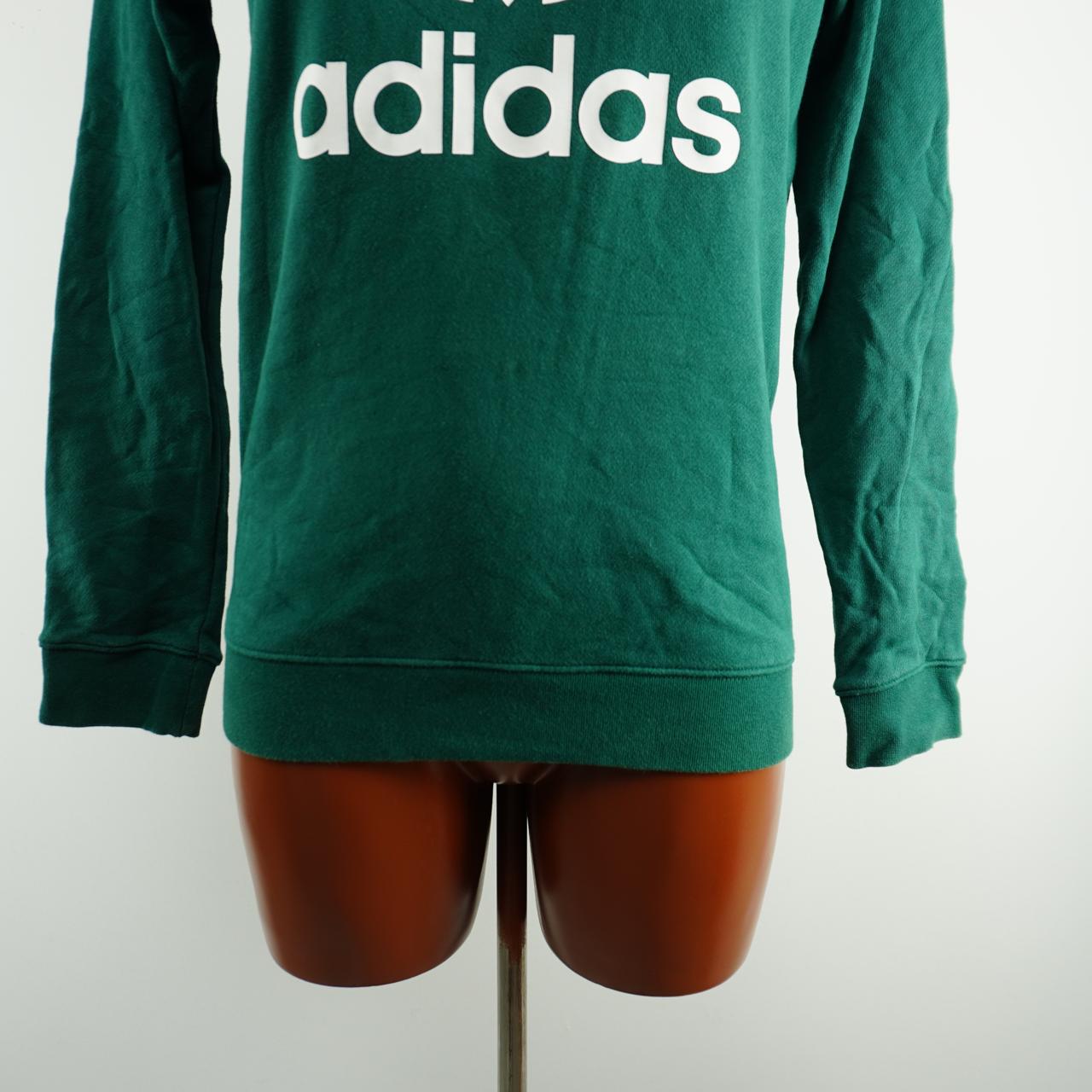 Women's Sweatshirt Adidas. Green. M. Used. Good