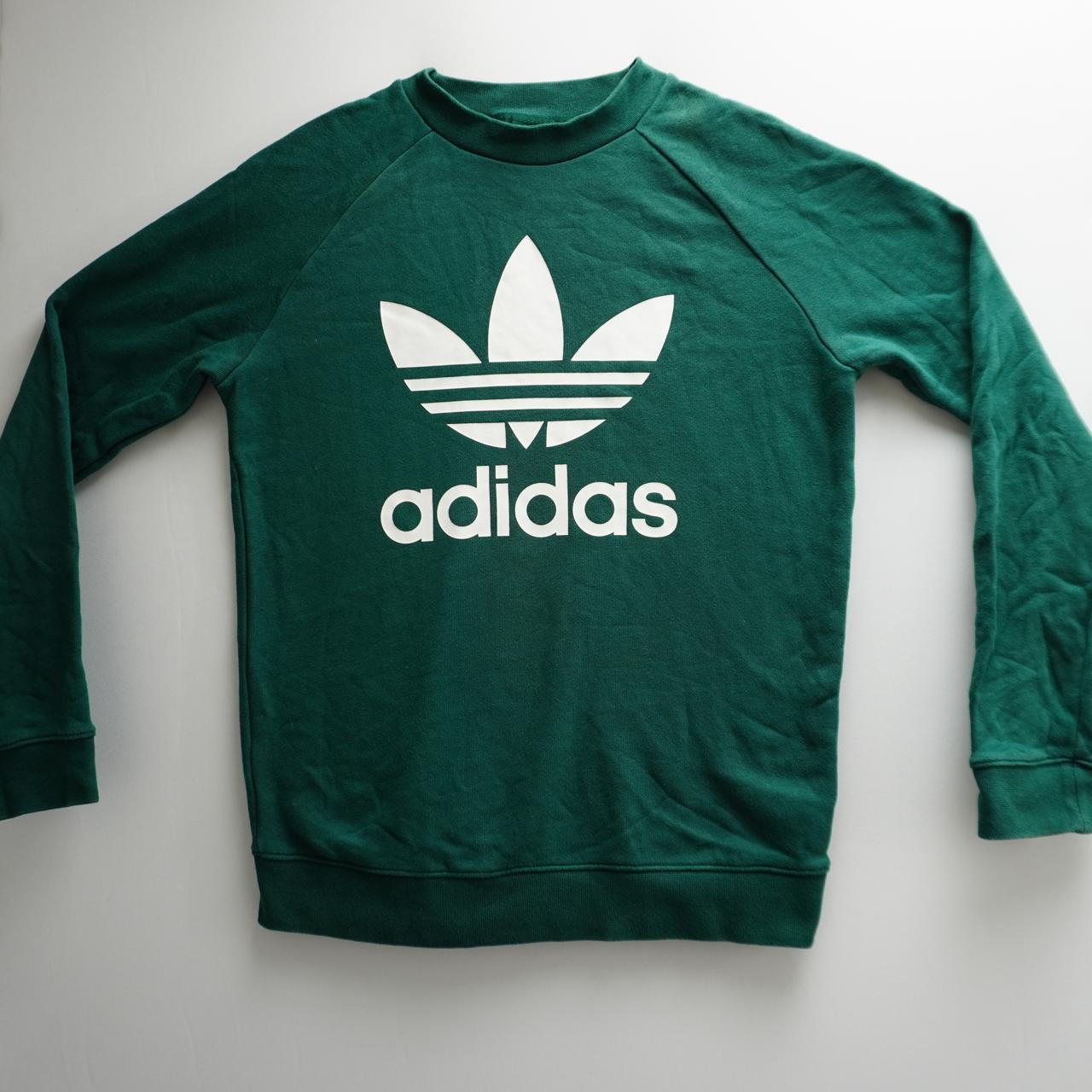 Women's Sweatshirt Adidas. Green. M. Used. Good