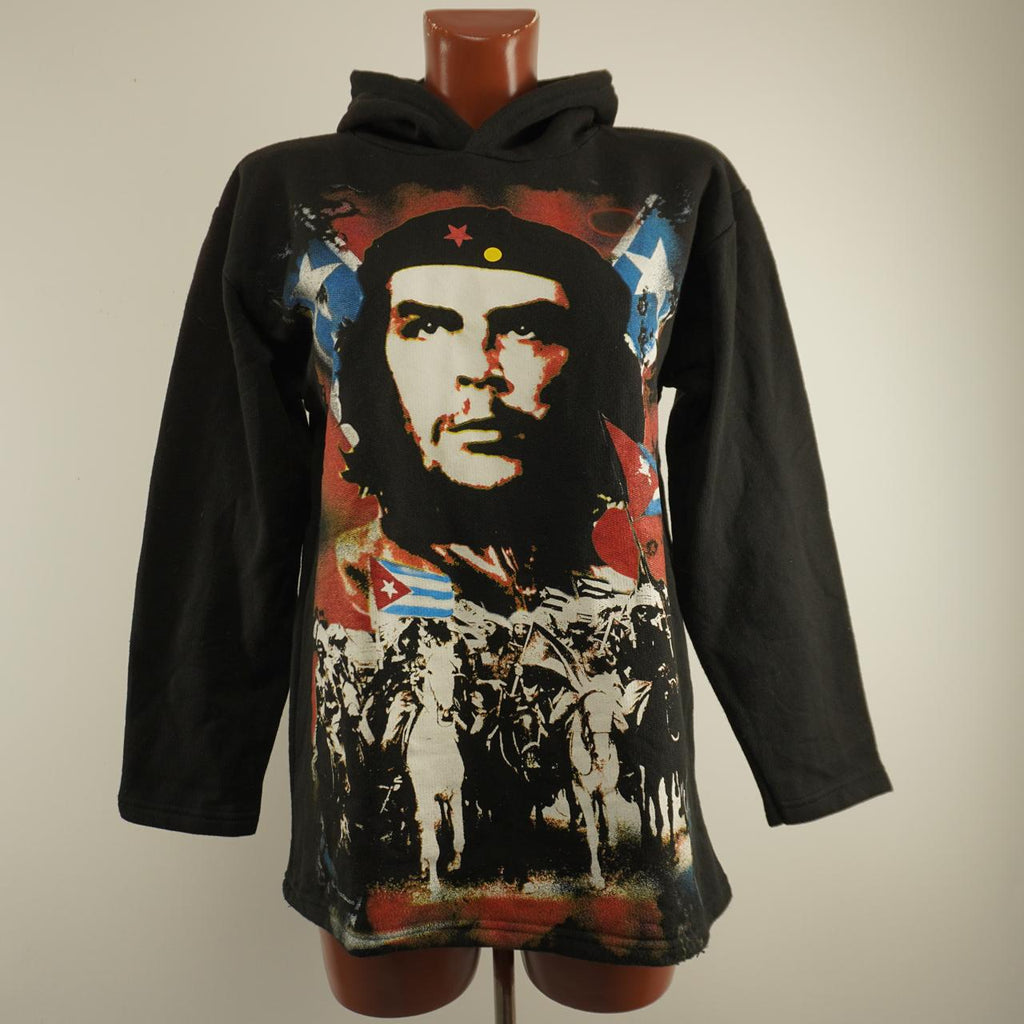 Sudadera con capucha para mujer Enterpris. Negra. M. Usada. Buena calidad