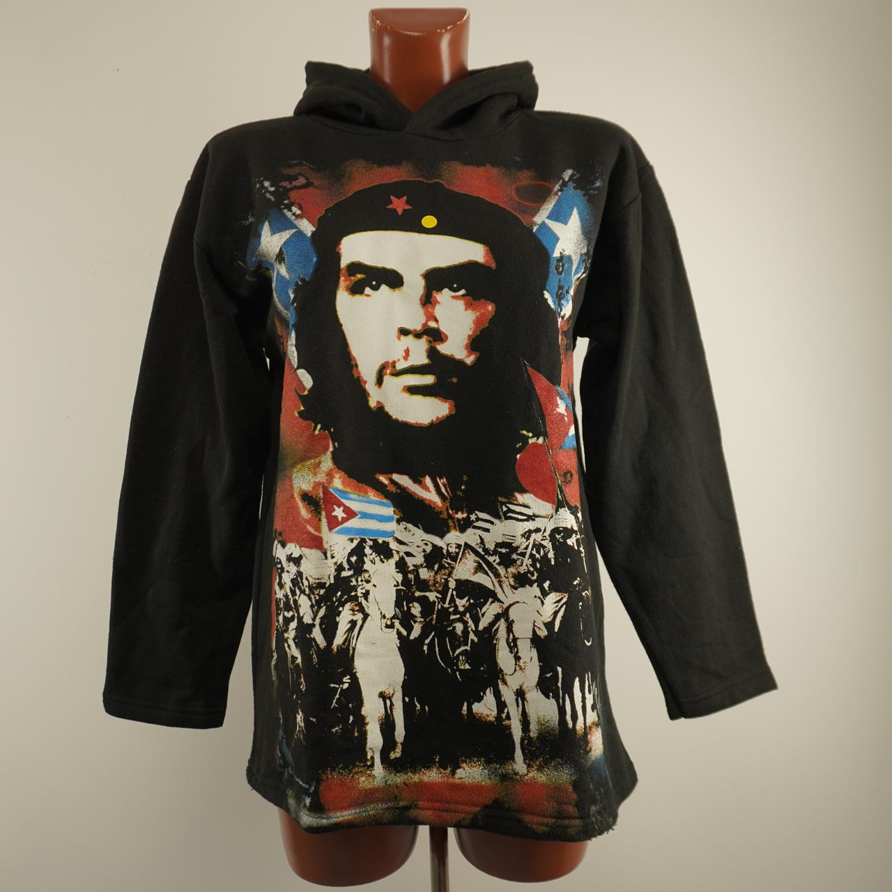 Sudadera con capucha para mujer Enterpris. Negra. M. Usada. Buena calidad