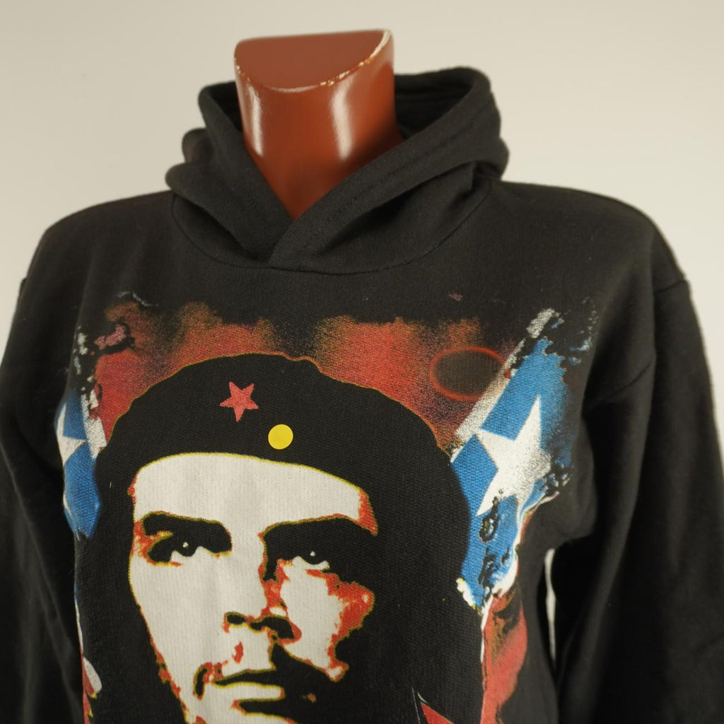 Sudadera con capucha para mujer Enterpris. Negra. M. Usada. Buena calidad