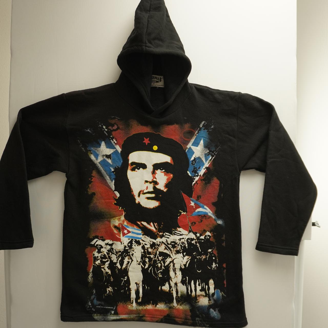 Sudadera con capucha para mujer Enterpris. Negra. M. Usada. Buena calidad