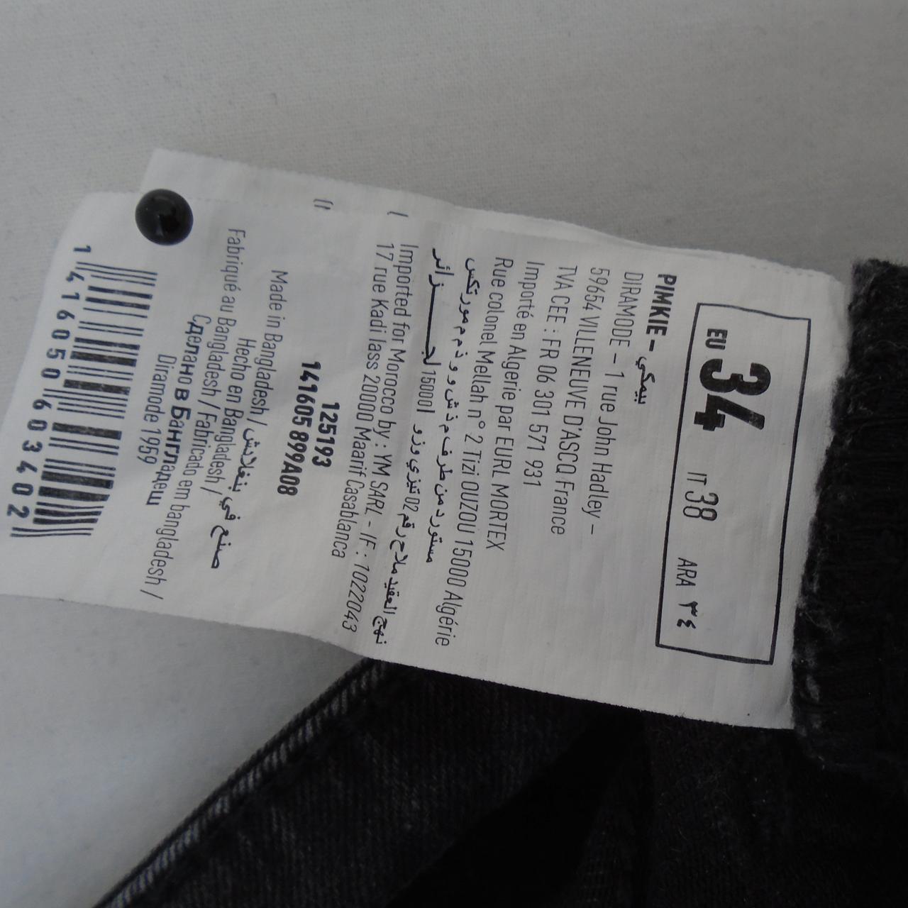 Damen Jeans Pimkie. Schwarz. XS. Gebraucht. Gut