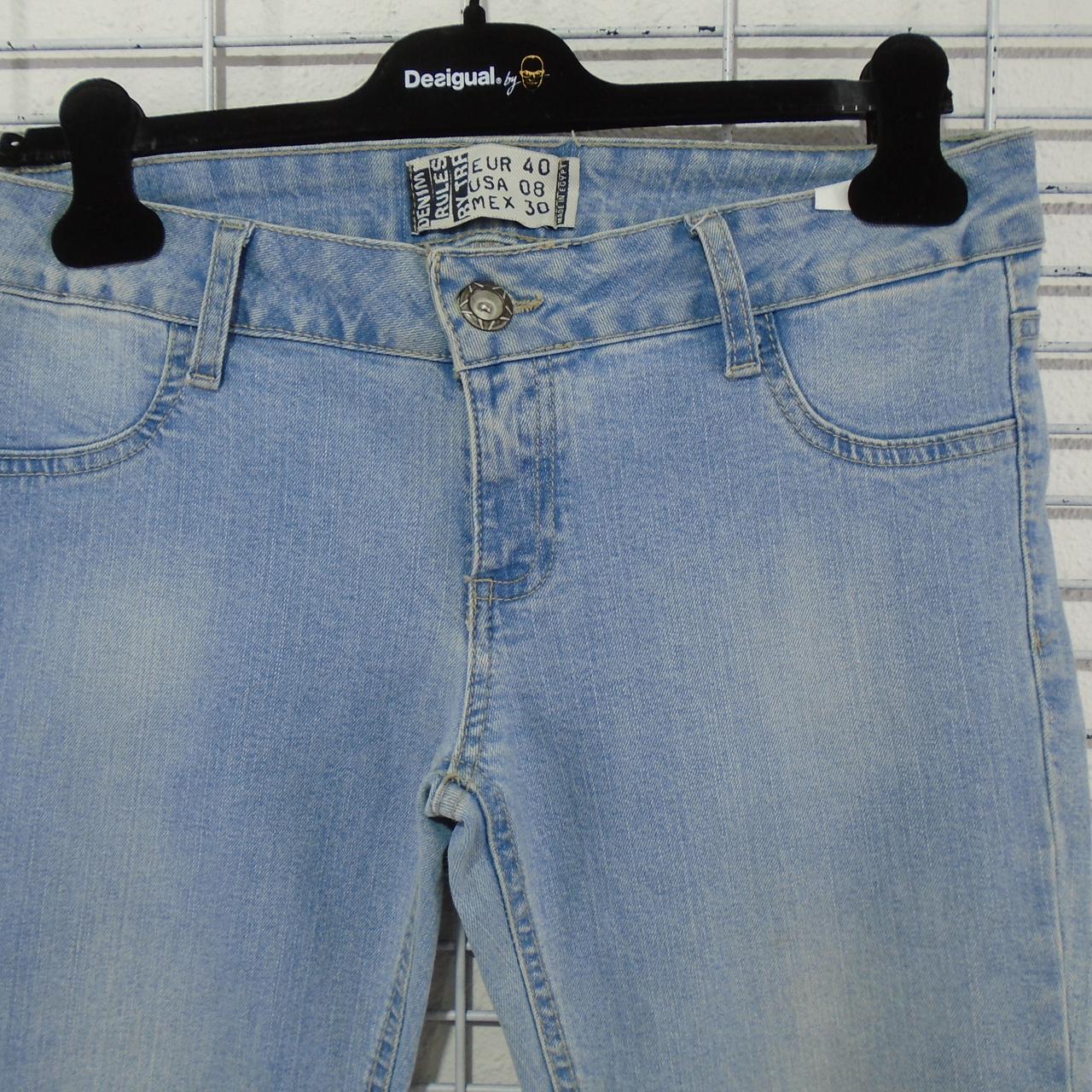 Women's Jeans Rules. Blue. L. Used. Good