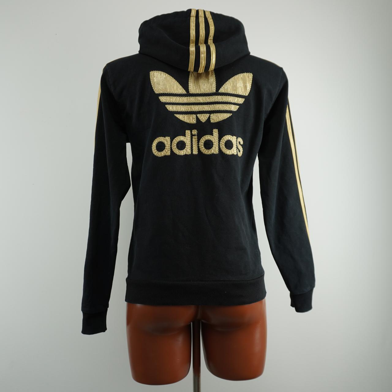 Women's Hoodie Adidas. Black. XXL. Used. Satisfactory