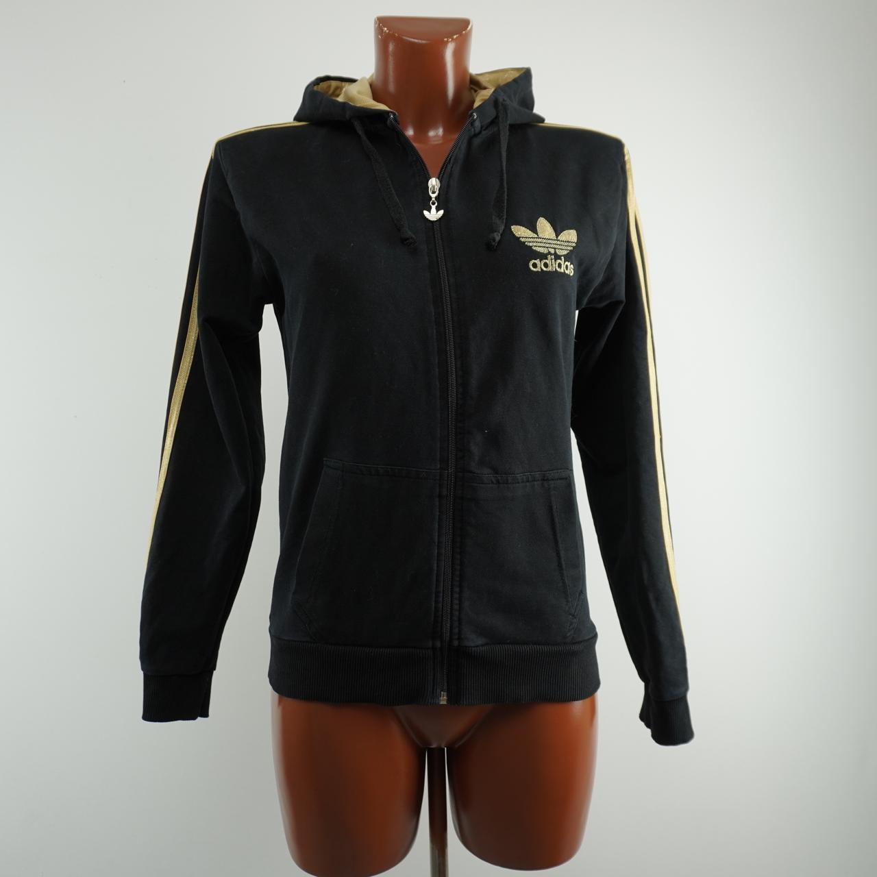 Women's Hoodie Adidas. Black. XXL. Used. Satisfactory