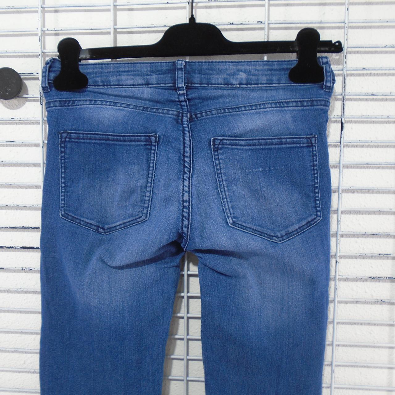 Women's Jeans H&M. Blue. XS. Used. Good