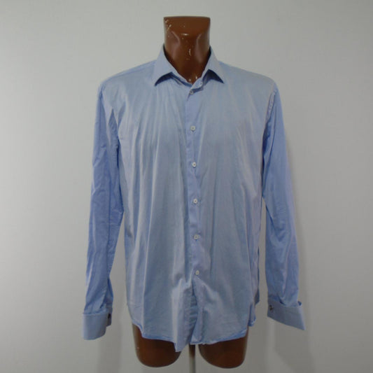 Camisa de hombre Zara. Violeta. XXL. Usada. Buena