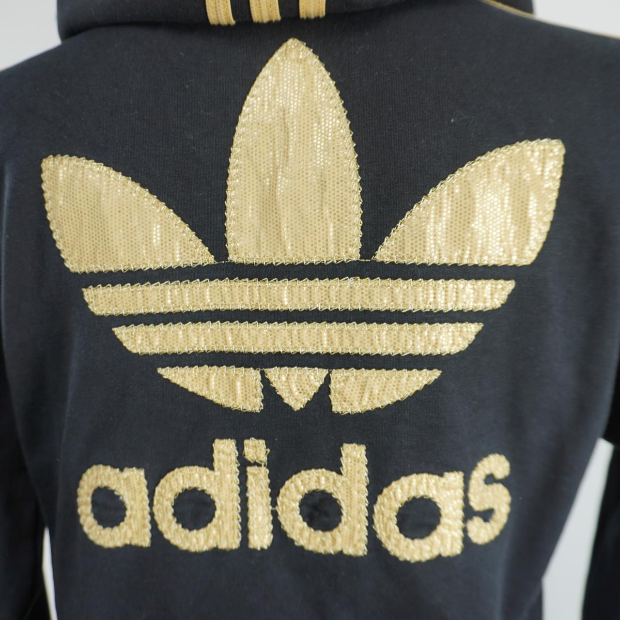 Women's Hoodie Adidas. Black. XXL. Used. Satisfactory