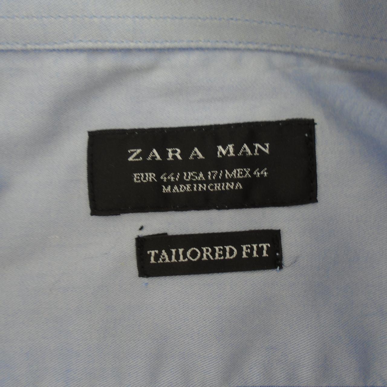 Men's Shirt Zara. Violet. XXL. Used. Good