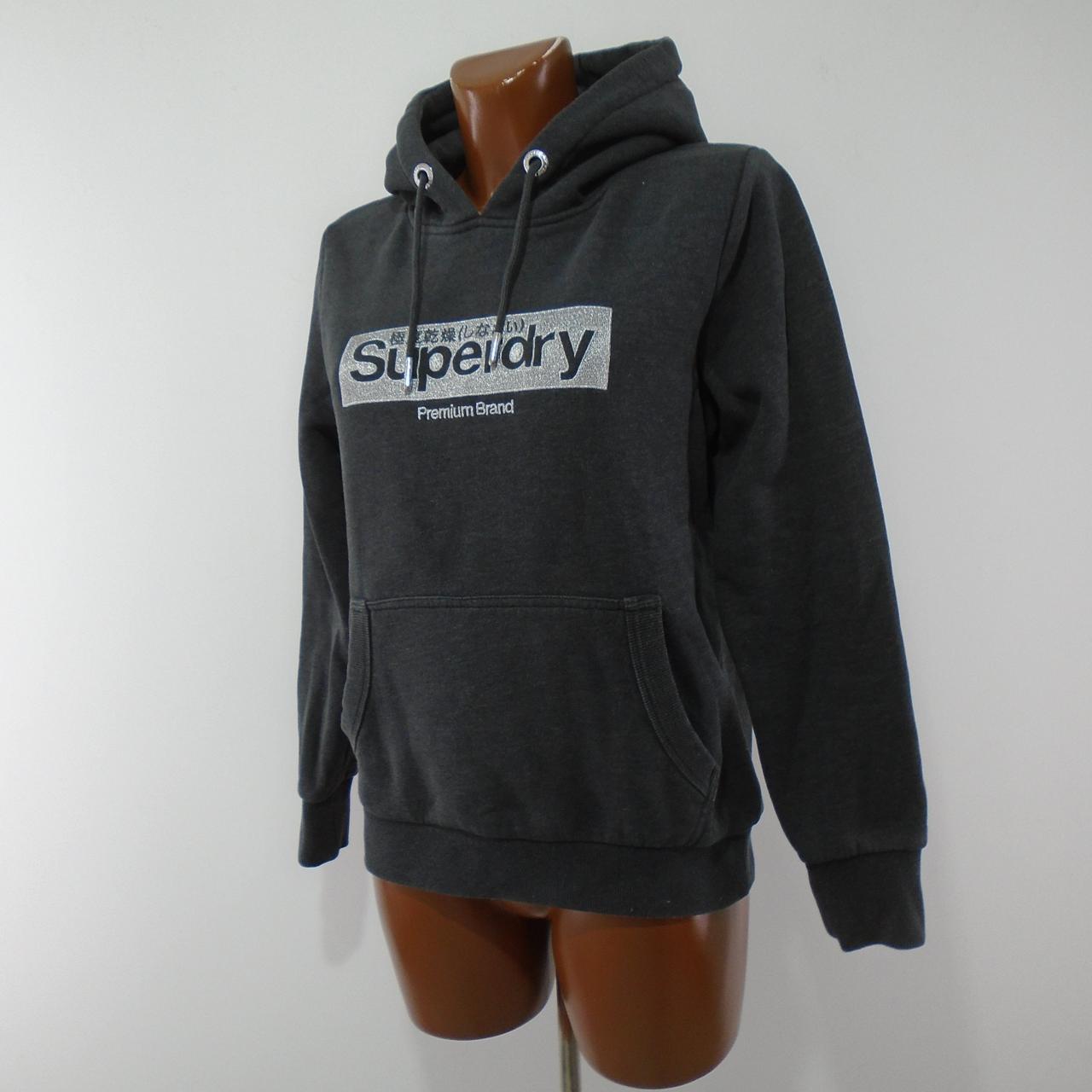 Women's Hoodie Superdry. Grey. XL. Used. Good